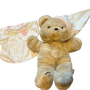 1986 Heart To Heart Teddy Bear Plush With NightGown